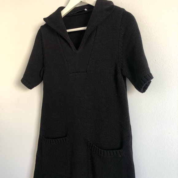 Zara Knitted Polo Dress - Picture 3 of 5